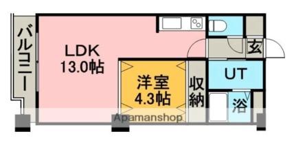 パークヒル厚別 203｜北海道札幌市厚別区厚別中央四条４丁目(賃貸マンション1LDK・2階・39.00㎡)の写真 その2