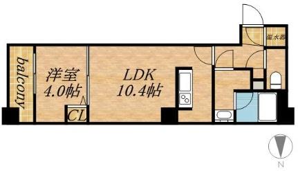 アルファタワー札幌南4条 00708｜北海道札幌市中央区南四条東３丁目(賃貸マンション1LDK・7階・35.31㎡)の写真 その2