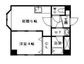 恵比寿第2ハイツ 00101 ｜ 北海道札幌市白石区南郷通１６丁目北（賃貸マンション1DK・1階・24.75㎡） その2