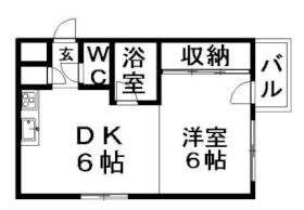 セントパーク 0502 ｜ 北海道札幌市白石区菊水二条３丁目（賃貸マンション1DK・5階・28.05㎡） その2