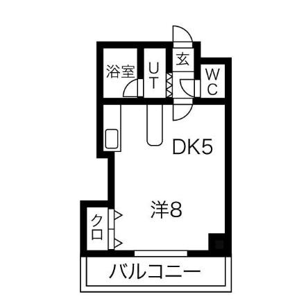 ハイフィールド89 302｜北海道札幌市白石区南郷通１丁目南(賃貸マンション1DK・3階・30.00㎡)の写真 その2