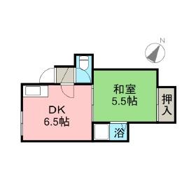 こもだハイツ 202｜北海道札幌市中央区宮の森一条２丁目(賃貸アパート1DK・2階・24.71㎡)の写真 その2