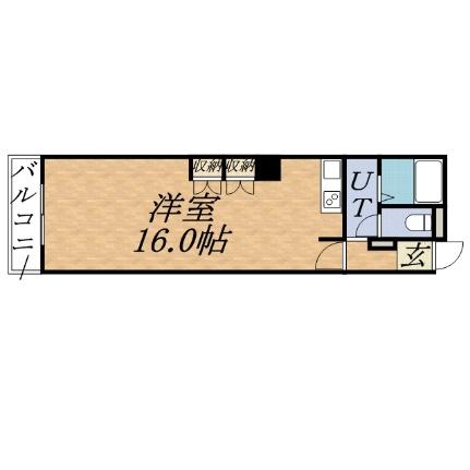 アーバンコート武蔵野 701｜北海道札幌市中央区北二条東１丁目(賃貸マンション1LDK・7階・42.89㎡)の写真 その2