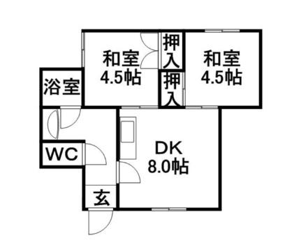 グランドールマリア 105｜北海道札幌市中央区南六条西８丁目(賃貸アパート1R・1階・20.00㎡)の写真 その2