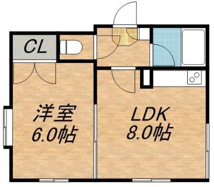 ウエステル12 101｜北海道札幌市中央区南十一条西１２丁目(賃貸マンション1LDK・1階・30.78㎡)の写真 その2