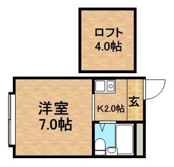 メモリー8・12 00302｜北海道札幌市中央区南八条西１２丁目(賃貸マンション1K・3階・17.95㎡)の写真 その2