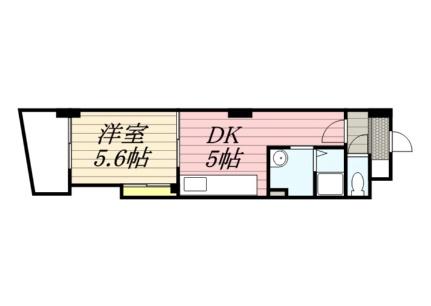 北海道札幌市中央区北十二条西１５丁目(賃貸マンション1LDK・2階・34.19㎡)の写真 その2