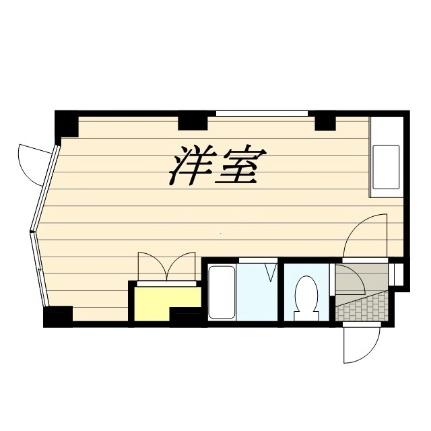北海道札幌市中央区北二条西２７丁目(賃貸マンション1DK・1階・23.04㎡)の写真 その2