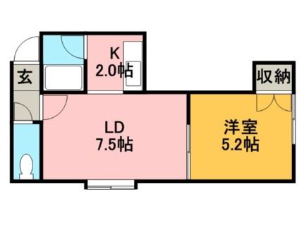 プラタナスハイム 202｜北海道札幌市手稲区曙三条３丁目(賃貸アパート1LDK・3階・28.01㎡)の写真 その2