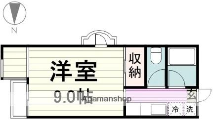 ラズベリー中山 201｜宮城県仙台市青葉区中山４丁目(賃貸マンション1K・2階・25.54㎡)の写真 その2