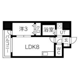 北四番丁駅 8.3万円