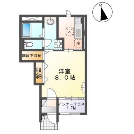 ポノジュア 103｜宮城県仙台市太白区中田４丁目(賃貸アパート1K・1階・33.81㎡)の写真 その2