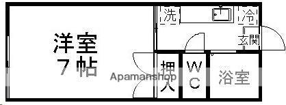 レジデンス恵和 103｜宮城県仙台市太白区恵和町(賃貸アパート1K・1階・21.40㎡)の写真 その2