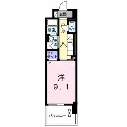 プレッサ泉中央 203 ｜ 宮城県仙台市泉区泉中央１丁目（賃貸マンション1K・2階・30.98㎡） その2