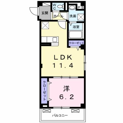 ドゥ・セードル利府 101｜宮城県宮城郡利府町新中道２丁目(賃貸マンション1LDK・1階・42.94㎡)の写真 その2