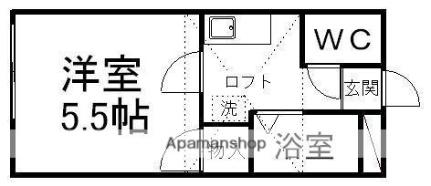 ドウェリング斎藤7 205 ｜ 宮城県仙台市青葉区荒巻神明町（賃貸アパート1K・2階・18.00㎡） その2