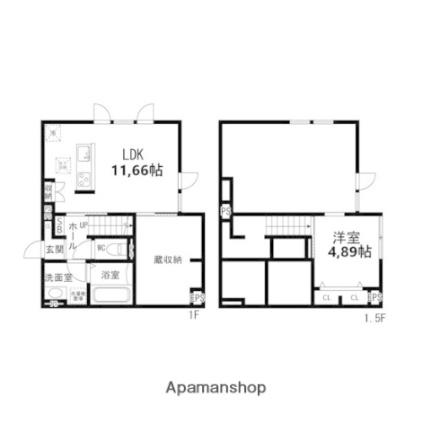 ラ・ヌーヴェル泉中央 106 ｜ 宮城県仙台市泉区泉中央１丁目（賃貸アパート1LDK・1階・43.06㎡） その2