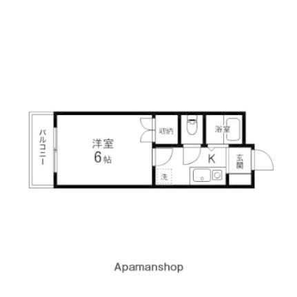 日昭箱塚ビル 301 ｜ 宮城県名取市箱塚１丁目（賃貸アパート1K・3階・23.10㎡） その2