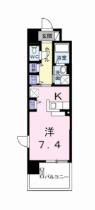 パークセントラル名取 305 ｜ 宮城県名取市増田２丁目（賃貸マンション1K・3階・30.96㎡） その2