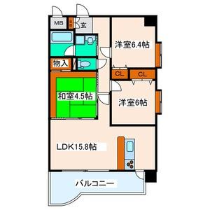 カーレヂ三浦・II ｜宮城県仙台市太白区長町南２丁目(賃貸マンション3LDK・5階・74.93㎡)の写真 その2