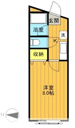 ウェスト　アヴェニュー 103｜福島県郡山市亀田１丁目(賃貸アパート1K・1階・23.80㎡)の写真 その2