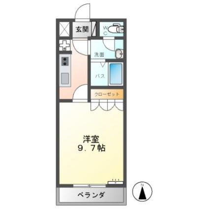 セレーノ 103 ｜ 茨城県鹿嶋市大字下塙（賃貸アパート1K・1階・29.75㎡） その2