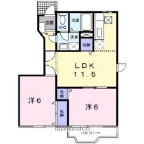 Ｋ・レジデンスI 101 ｜ 茨城県神栖市深芝南４丁目（賃貸アパート2LDK・1階・51.79㎡） その2