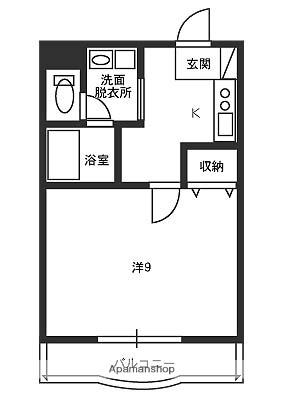 ブロードマンション 303 ｜ 茨城県鹿嶋市大字宮中（賃貸マンション1K・3階・33.11㎡） その2