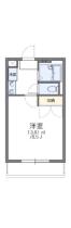 レオパレスレギューム 206 ｜ 群馬県太田市内ケ島町（賃貸マンション1K・2階・23.18㎡） その2