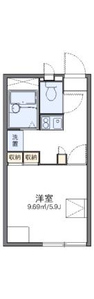 レオパレスＥＸＣＥＬ 202 ｜ 群馬県太田市西矢島町（賃貸アパート1K・2階・20.28㎡） その2