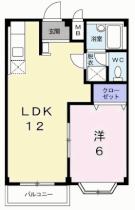 エルディムサンライズ21　Ｂ 203 ｜ 群馬県邑楽郡大泉町富士３丁目（賃貸アパート1LDK・2階・39.74㎡） その2