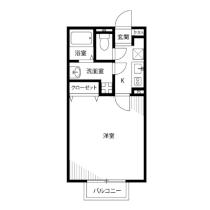 アムール　Ｓｅｎ 202 ｜ 埼玉県さいたま市浦和区領家３丁目（賃貸アパート1K・2階・26.49㎡） その2