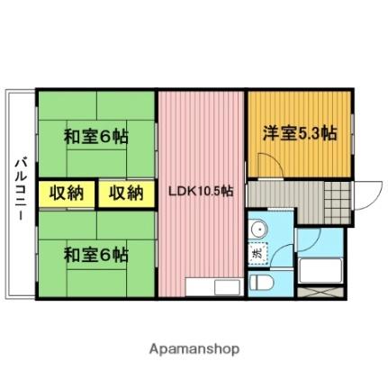 第2武笠ビル 301｜埼玉県さいたま市浦和区瀬ヶ崎４丁目(賃貸マンション3LDK・3階・60.72㎡)の写真 その2