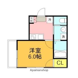 （仮称）日進町2丁目アパート 1階1Kの間取り