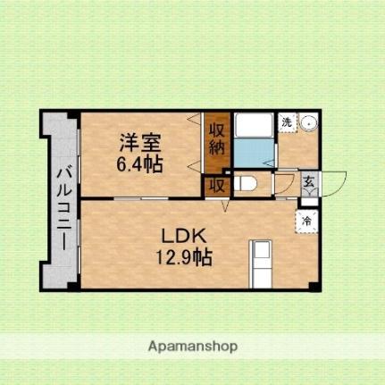 ＳＥＲＥＮＯ 402 ｜ 埼玉県ふじみ野市旭１丁目（賃貸マンション1LDK・4階・43.00㎡） その2