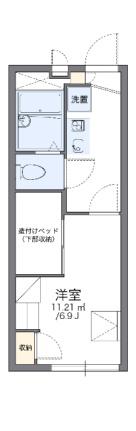 レオパレスグランツIII 208 ｜ 埼玉県川越市大字的場（賃貸アパート1K・2階・20.14㎡） その2