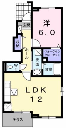 エアリーガーデン 101 ｜ 埼玉県川越市大字鯨井（賃貸アパート1LDK・1階・45.02㎡） その2