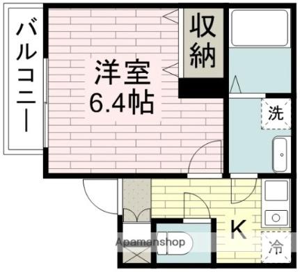 Ｔ－ＦＬＡＴ川越 ｜埼玉県川越市新宿町３丁目(賃貸アパート1K・3階・21.73㎡)の写真 その2