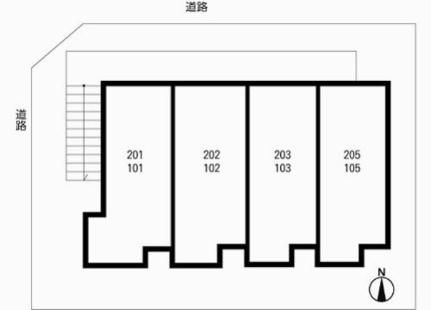 フォーラム篠崎 101 ｜ 東京都江戸川区鹿骨３丁目（賃貸アパート1R・1階・14.16㎡） その22