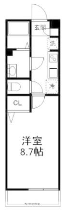 アーバンロードヒル八千代大和田  ｜ 千葉県八千代市大和田（賃貸アパート1K・2階・24.57㎡） その2