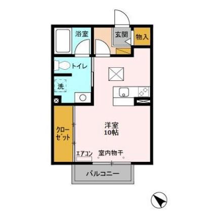 ガーデンヒルズ　Ｂ 102 ｜ 千葉県袖ケ浦市久保田１丁目（賃貸アパート1K・1階・29.25㎡） その2