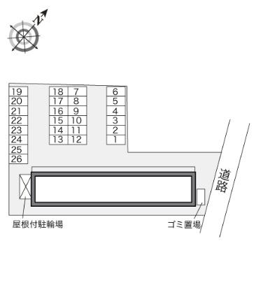 レオパレス成田空港Ａ 208｜千葉県成田市三里塚(賃貸アパート1K・2階・26.08㎡)の写真 その14