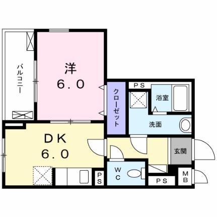 ラ・フォレスタ・コーワ 105｜東京都世田谷区大原１丁目(賃貸マンション1DK・1階・34.60㎡)の写真 その2