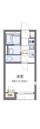 レオネクストシエロ 101 ｜ 東京都品川区西中延２丁目（賃貸アパート1K・1階・20.43㎡） その2