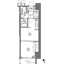 ＨＡＭＡＣＨＯ　ＡＰＡＲＴＭＥＮＴＳ 1301 ｜ 東京都中央区日本橋浜町３丁目（賃貸マンション1LDK・13階・38.61㎡） その2