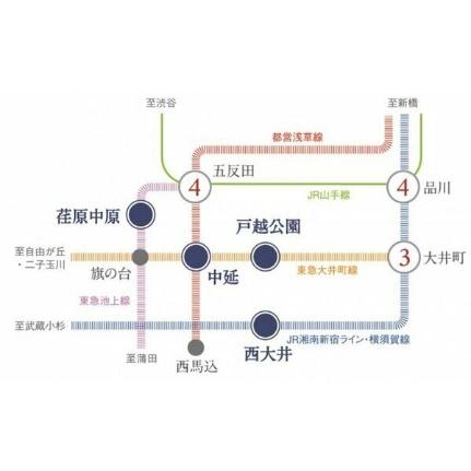 プラウドフラット戸越公園 212｜東京都品川区戸越６丁目(賃貸マンション1K・2階・22.11㎡)の写真 その19