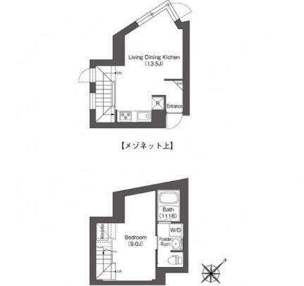 ディームス大井町フォレスト 315｜東京都品川区東大井３丁目(賃貸マンション1LDK・1階・45.41㎡)の写真 その2