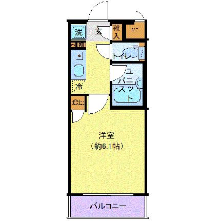 アヴァンツァーレ高輪 303｜東京都港区高輪２丁目(賃貸マンション1K・3階・20.40㎡)の写真 その2