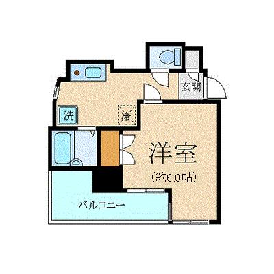 ヴェルト五反田西 802｜東京都品川区西五反田６丁目(賃貸マンション1K・1階・22.30㎡)の写真 その2