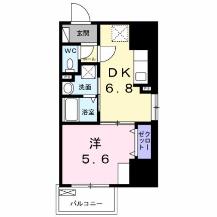 Ｅ．ステージ　新御徒町 801｜東京都台東区元浅草３丁目(賃貸マンション1DK・8階・30.94㎡)の写真 その2